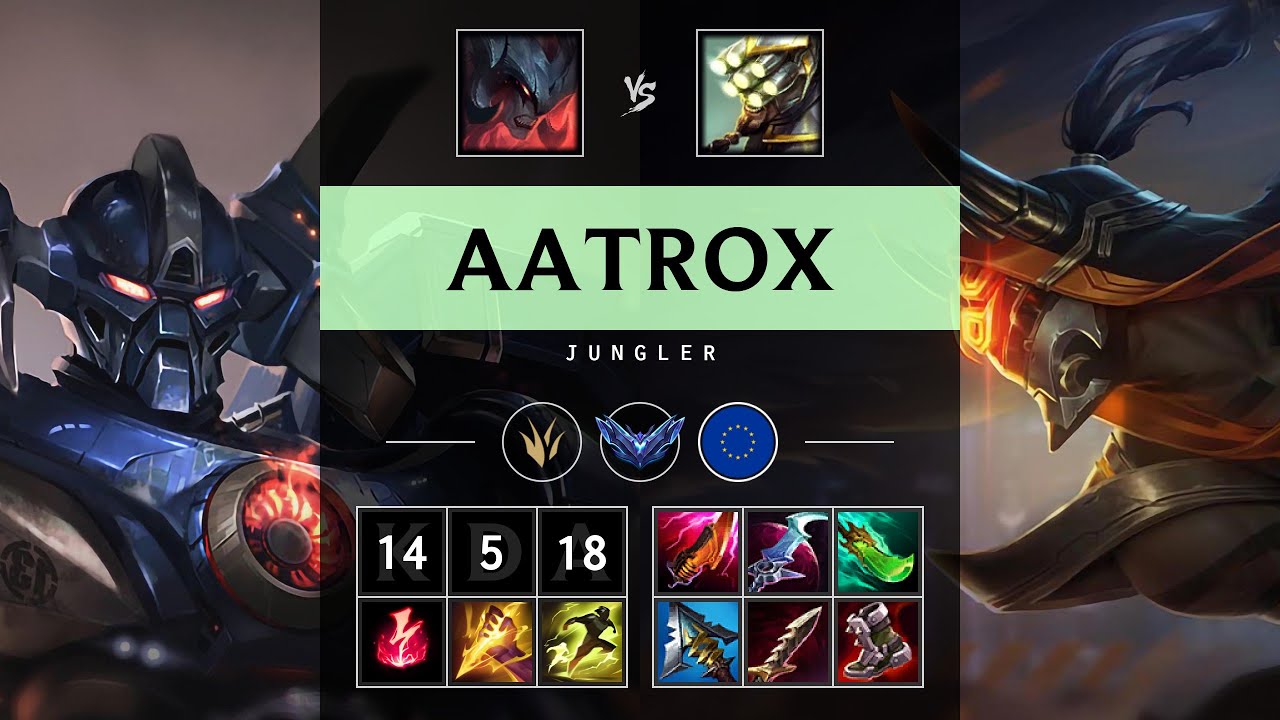 Aatrox Jungle vs Master Yi - EUW Diamond Patch 25.13