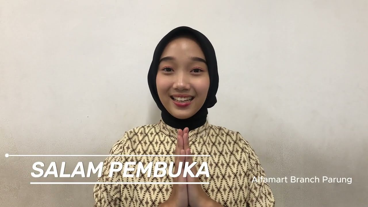 SIMULASI PERCAKAPAN KASIR ALFAMART