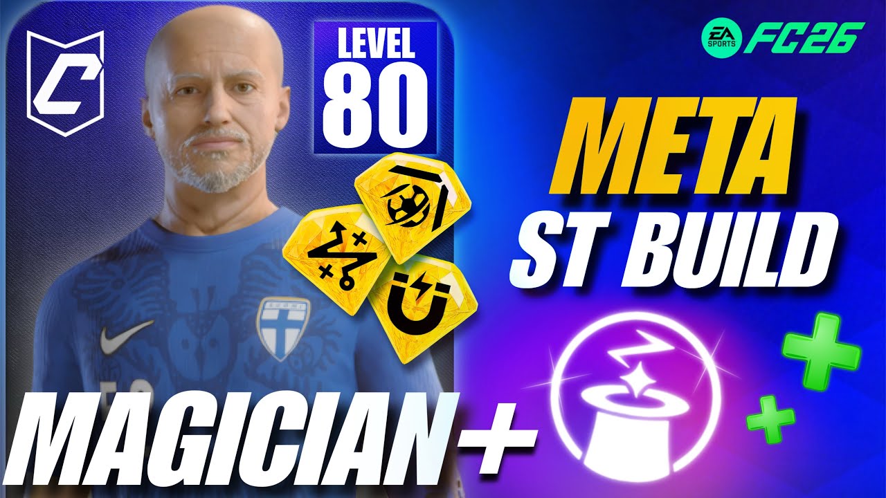 The Most OP Magician Striker Build in FC 26 Clubs!