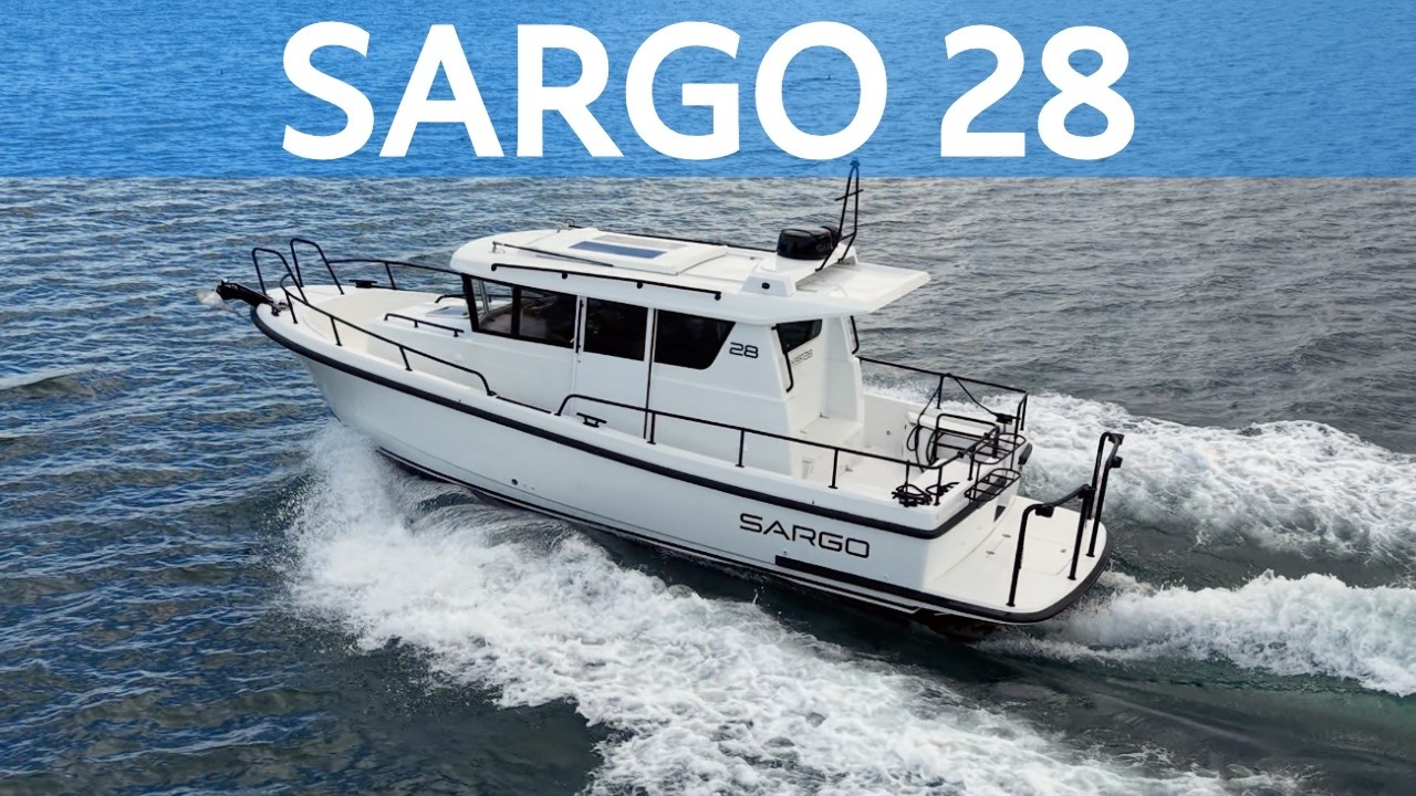 Могучий Sargo 28 | Виртуальный тур по выставке лодок в Сиэтле