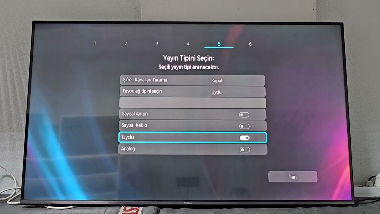 Vestel TİVO TV İLK KURULUM + KANAL KURULUMU