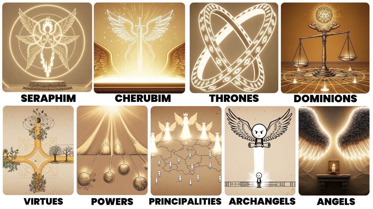 Every Angelic Rank in the Bible Explained