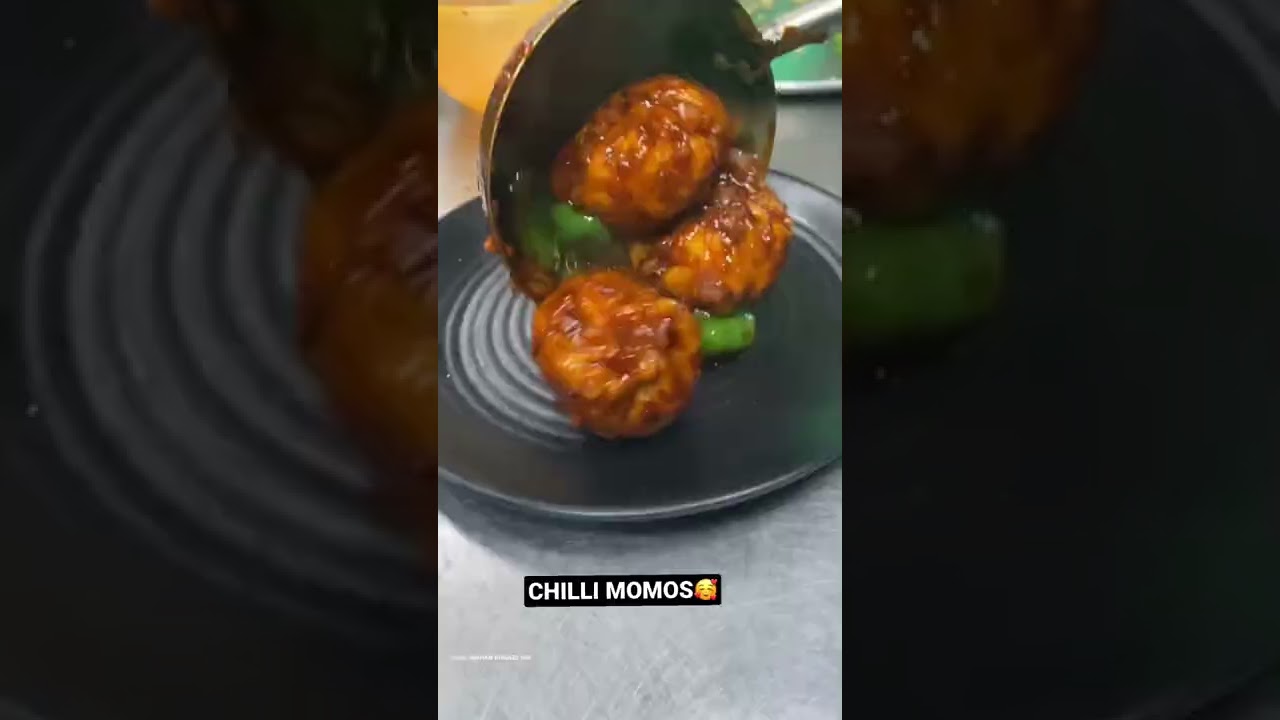 #chilli Momos #shorts #foodshorts #momo #recipe