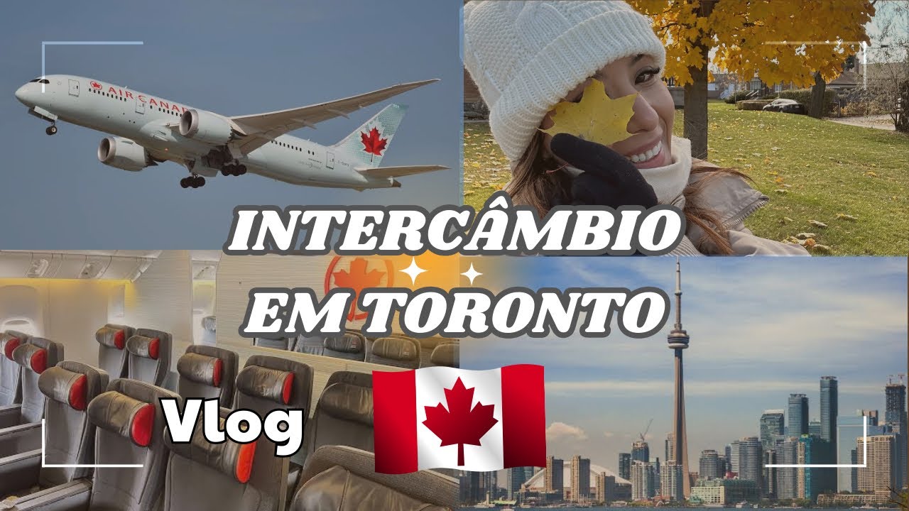 Meu intercâmbio no Canadá 🇨🇦 Cheguei em Toronto e conheci minha nova casa! PRIMEIRAS IMPRESSÕES
