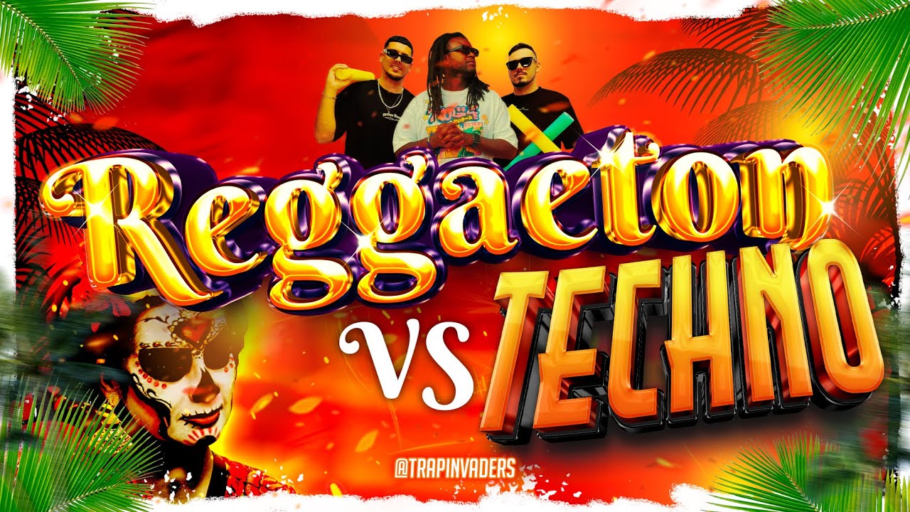Reggaeton vs Techno 2024 🔋 (Bad Bunny, Karol G, Daddy Yankee, Anuel AA, Arcángel...) TRAP INVADERS 🚀