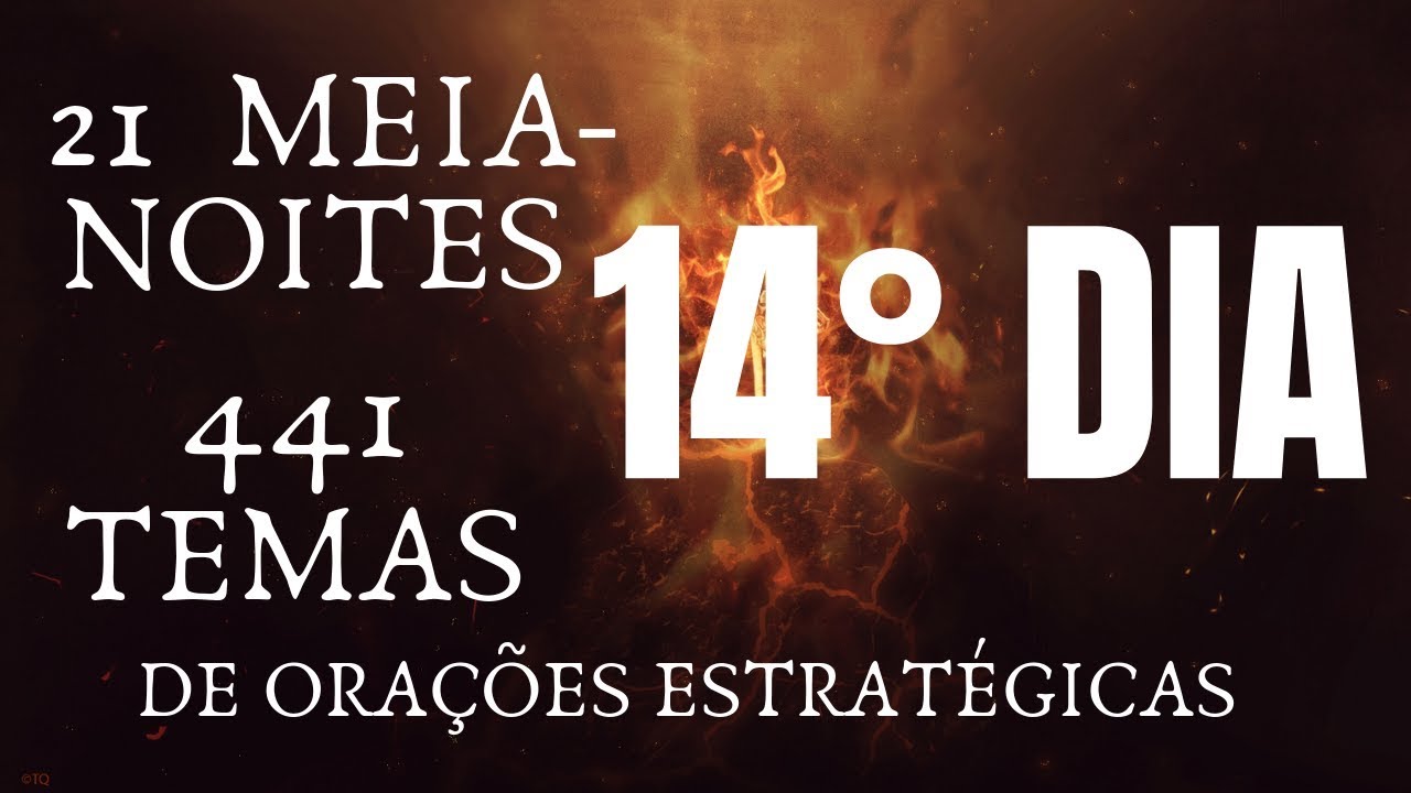 #dia14: ORAÇÃO CONTRA ATAQUES DE TEIAS DE ARANHA SATÂNICA / 21 MEIA-NOITES DE ORAÇÃO / Pastor Izaias