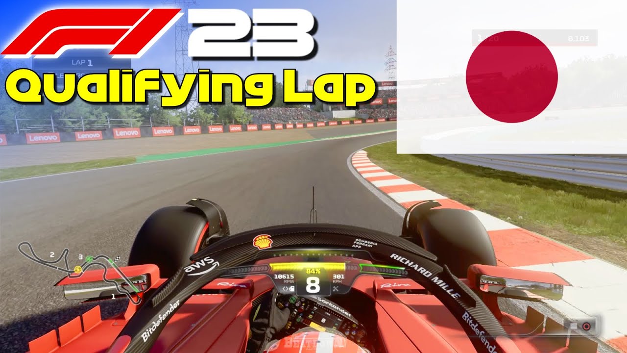 F1 23 - Let's Make Leclerc World Champion: Japan Qualifying Lap