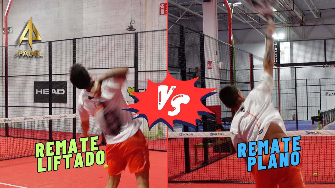 REMATE PLANO VS REMATE LIFTADO - Cuando rematar plano o liftado y como | Tutorial remate en pádel