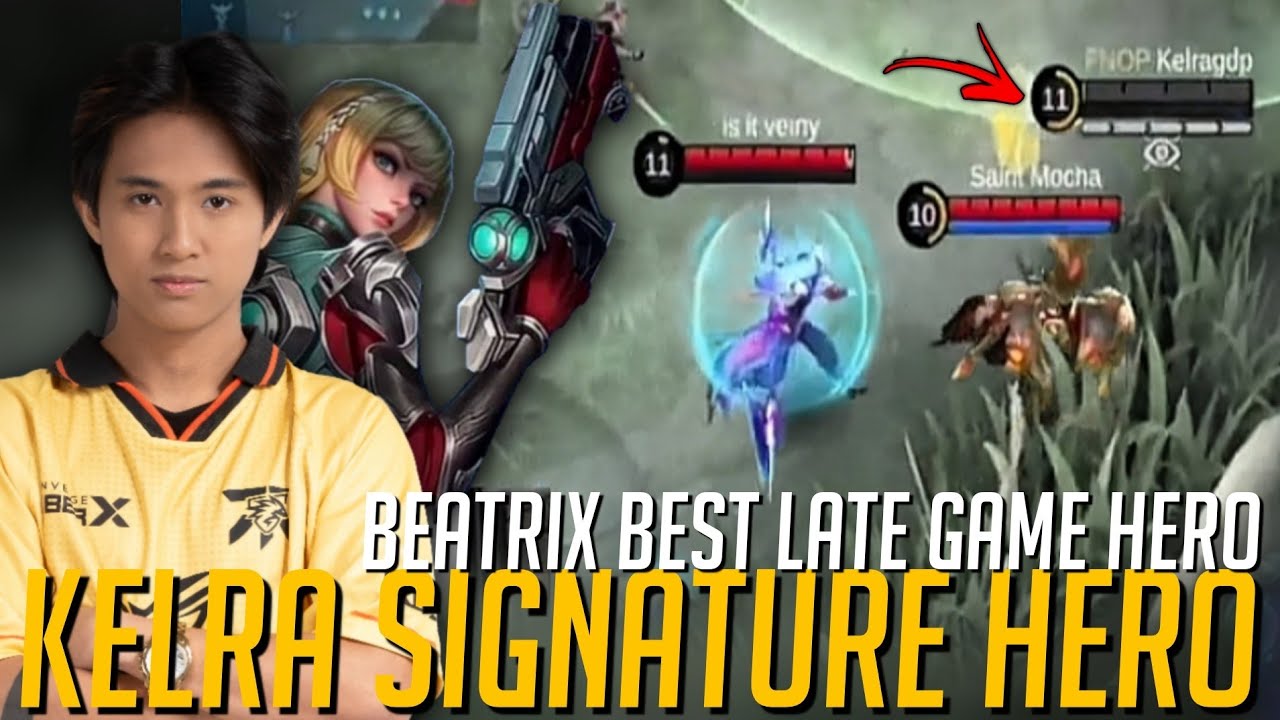KELRA SIGNATURE HERO | BEATRIX THE LATE GAME MARKSMAN | MPL CHAMP!