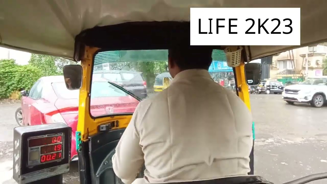 4K WATCH MUMBAI TUKTUK AUTO RIKSHAW ENJOY AMAZING RAIN BAARISH#india#autorickshaw#motogp#mustwatch 9
