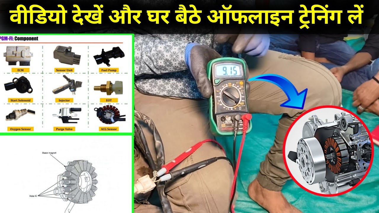 Activa 6G CKP Sensor Testing | Repulsion & Attraction ऐसा टेस्टिंग किसी को पता नहीं 🤐