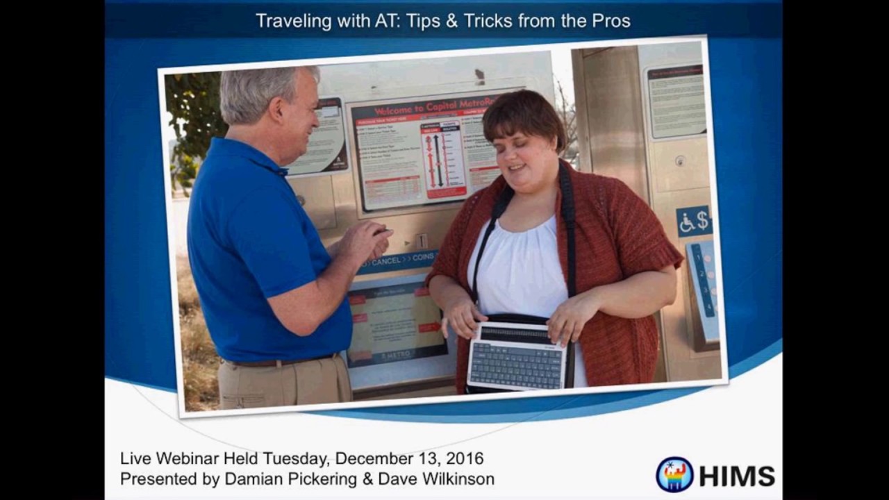 Webinar: Tips for Using AT for Safer and Easier Holiday Travel