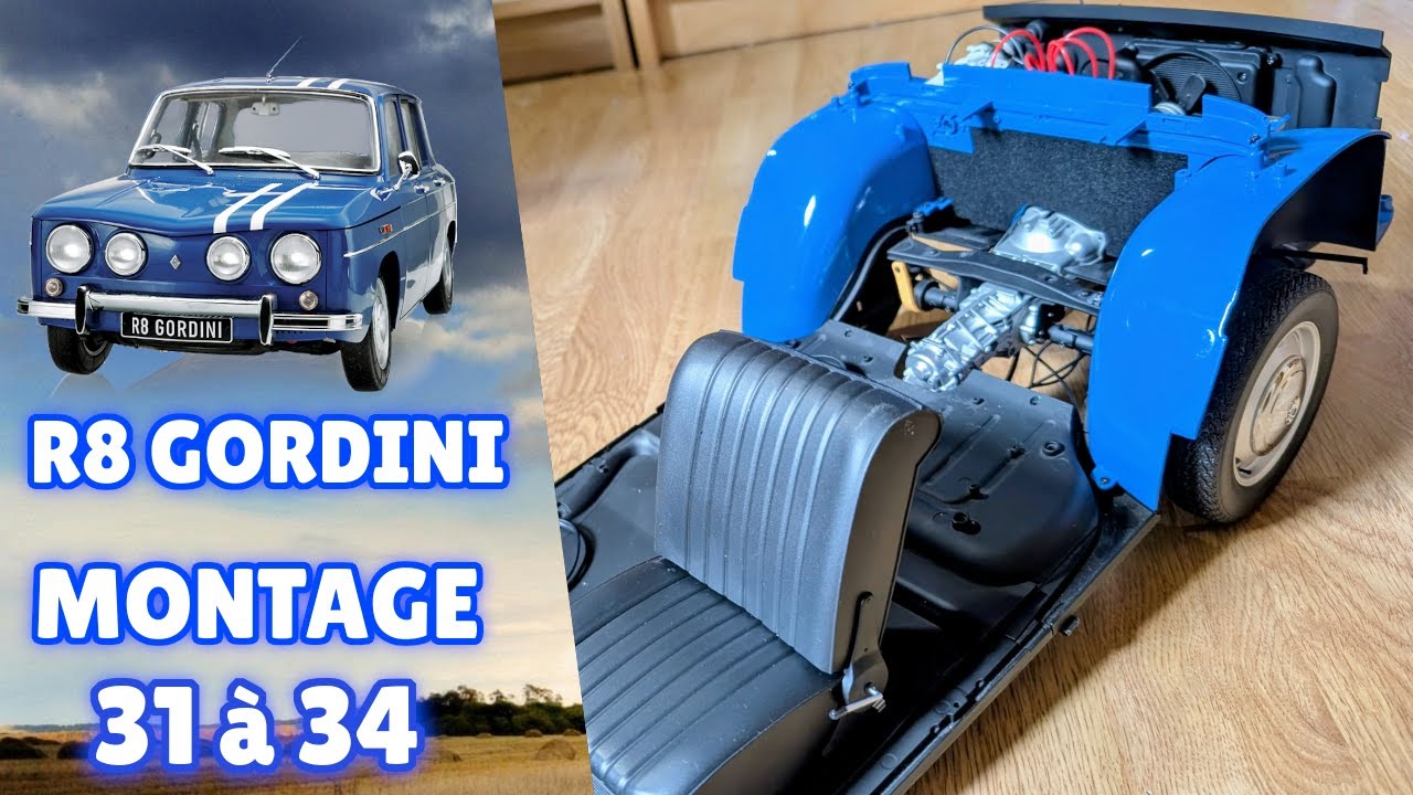 CONSTRUISEZ LA R8 GORDINI  @SpotTVAltaya N°31 à 34 !