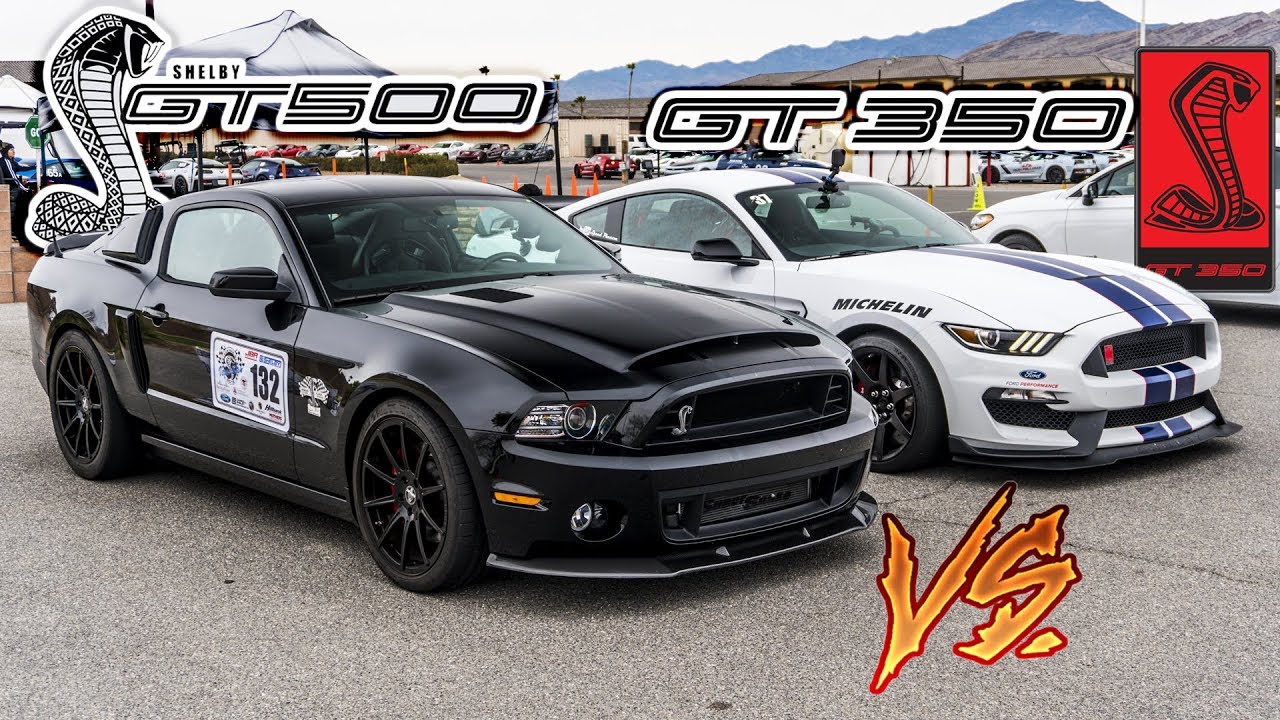 1000HP GT500 Super Snake BATTLES Shelby GT350R !