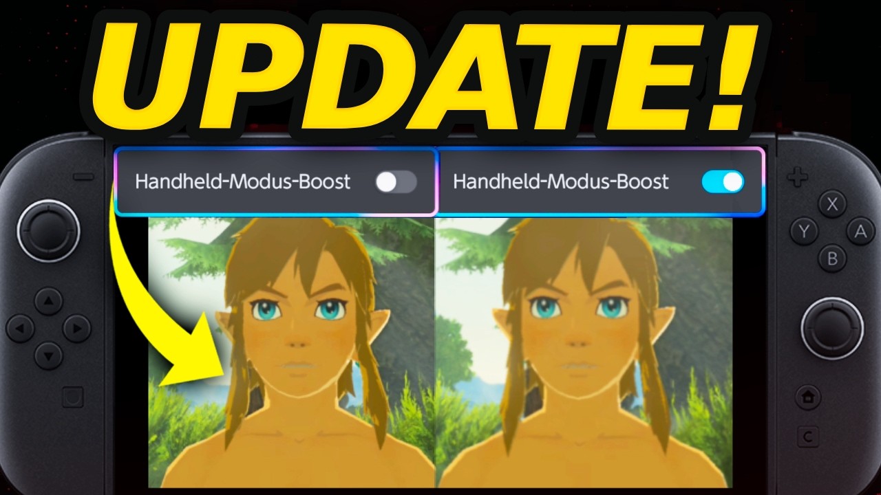 NEUES Nintendo Switch 2 Update & Handheld-Modus-Boost im Test