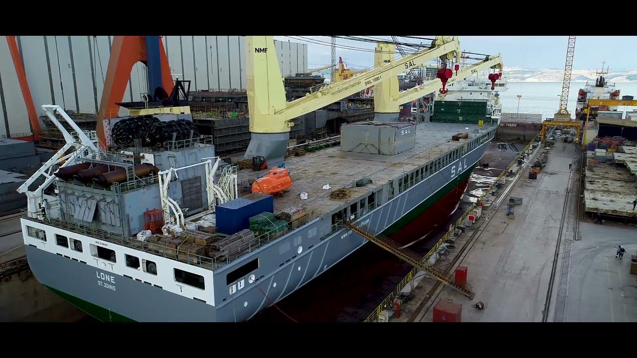 SAL: MV Lone receives silicone fouling defence coating at Sefine Shipyard