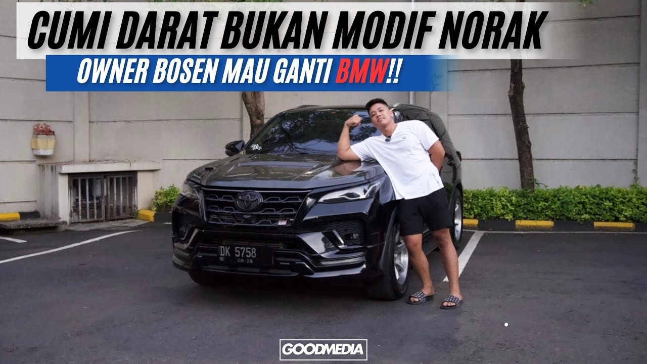 MODIFIKASI CUMI DARAT FORTUNER 1GD, ENAKK POLL‼️