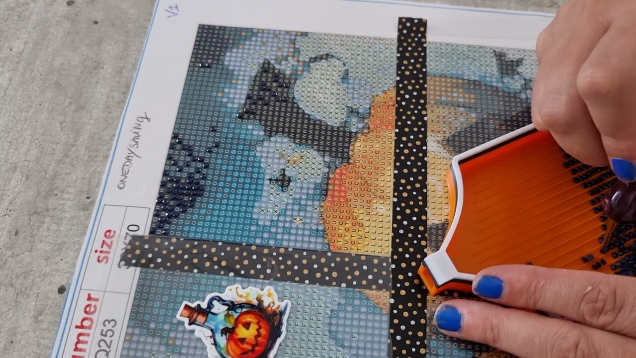 Diamond Painting Blabla Tag la tournée du DP 8 @charlottecolorie