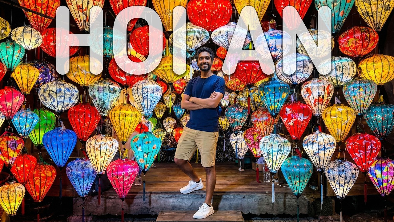 වියට්නාමයේ පහන්කූඩු නගරය | Exploring Vietnam 🇻🇳 | වියට්නාමයේ හයවැන්න