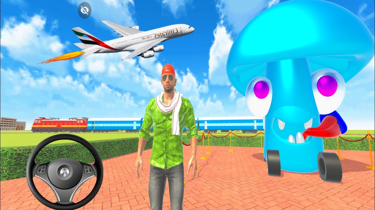 मेरे मशरूम घर पर किसी की बुरी नजर लग गई है || Indian Theft Aura Semuletor #gaming #games 