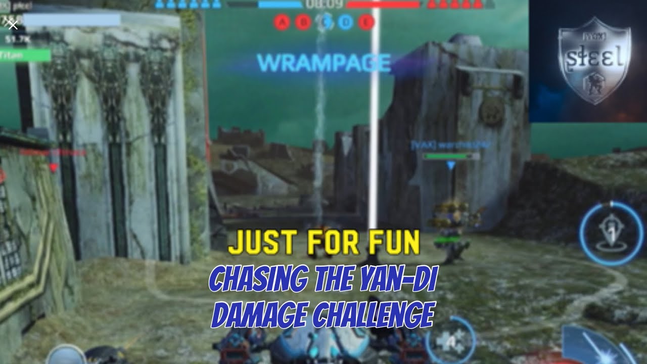 Just for fun: Chasing the Yan-di damage challenge - War Robots mk2 Champion League Gameplay WR