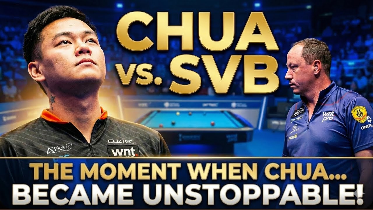 The Match SVB Wants to Forget... Chua is UNSTOPPABLE! | Johann Chua vs Shane Van Boening