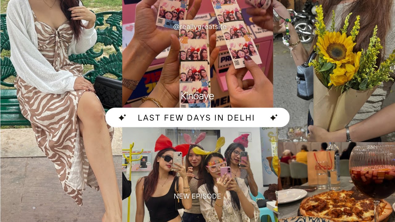 Last few Days in Delhi | bits & pieces of my days 🤍