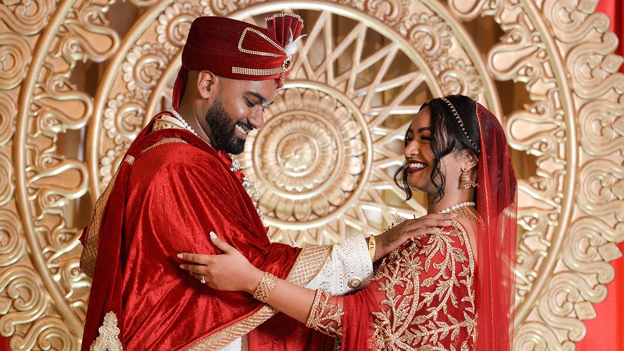 Guyanese Hindu, Sinhalese Catholic fusion wedding shot on Sony FX3 and A7Siii