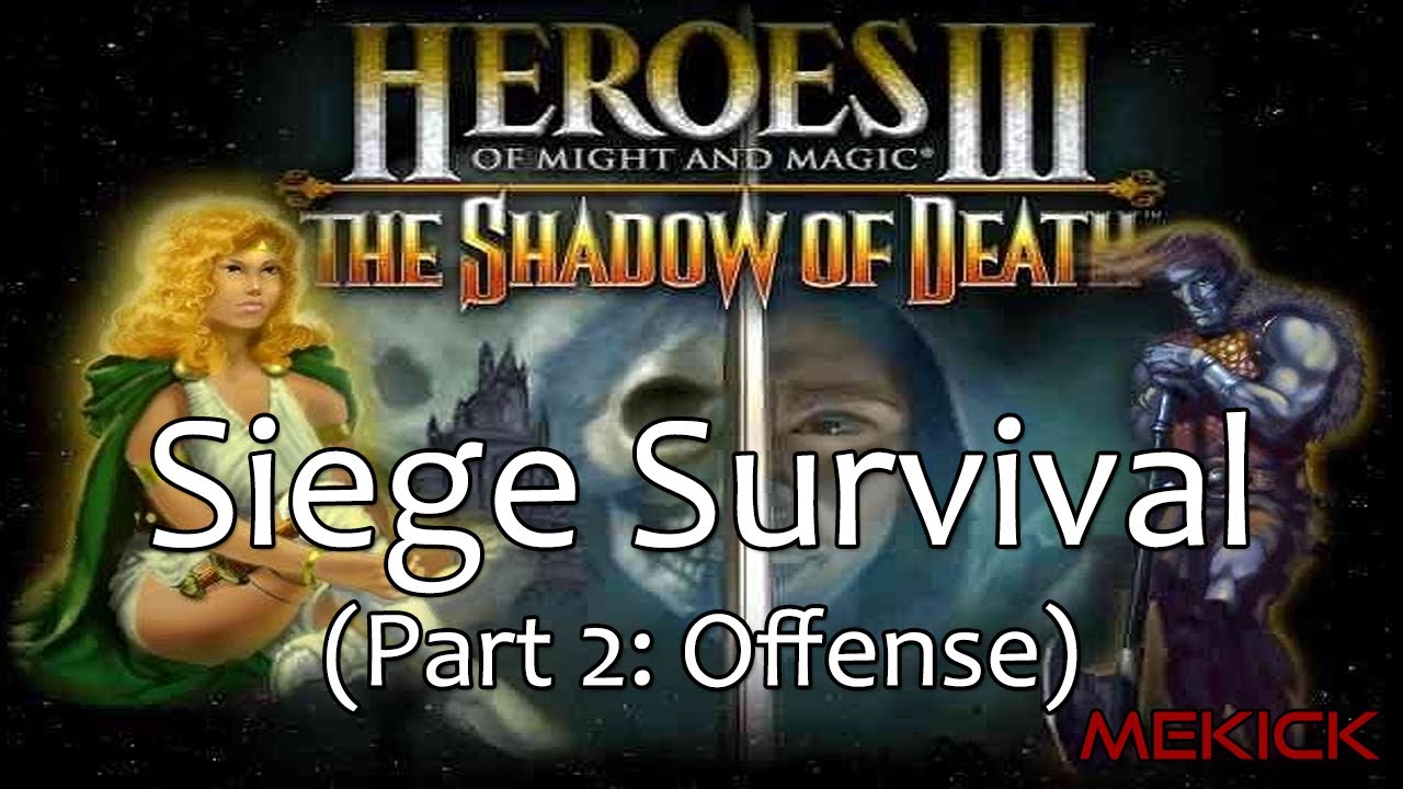 Heroes of Might and Magic III: Siege Survival Challenge 1v7 (200%) [Part 2]