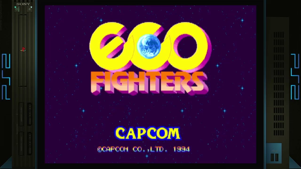 Capcom Classics Vol. 2: Eco Fighters Hard Sony Playstation 2 Emulated