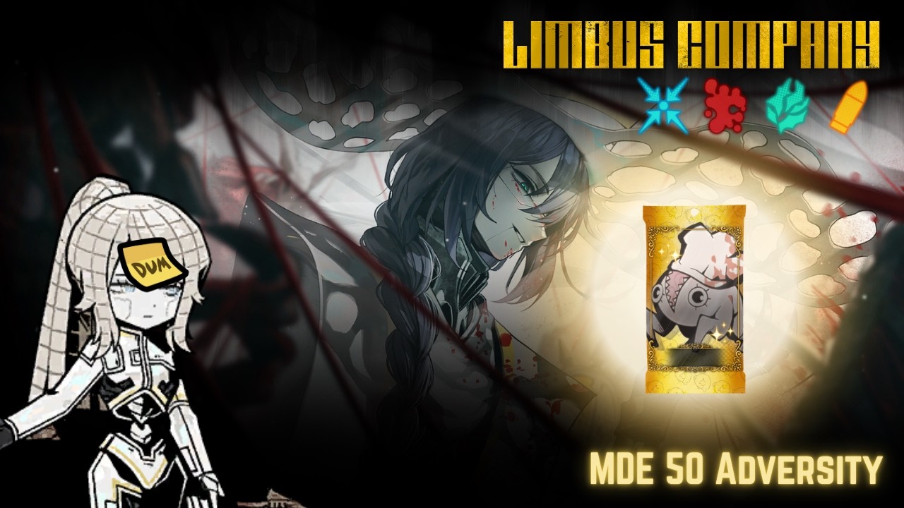 【Limbus Company】 MDE 50 Adversity Run with Triple Status I Totally Did Not Copy from KamuiEver
