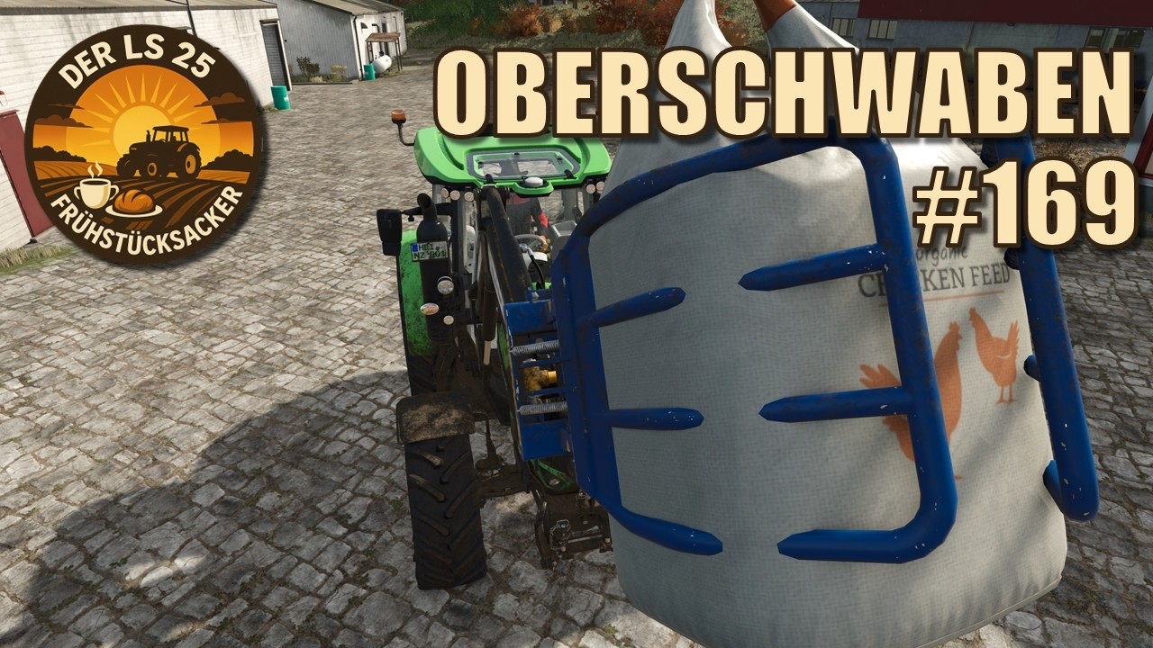 So transportiert man Hühnerfutter 🙈 | LS25 Frühstücksacker #169