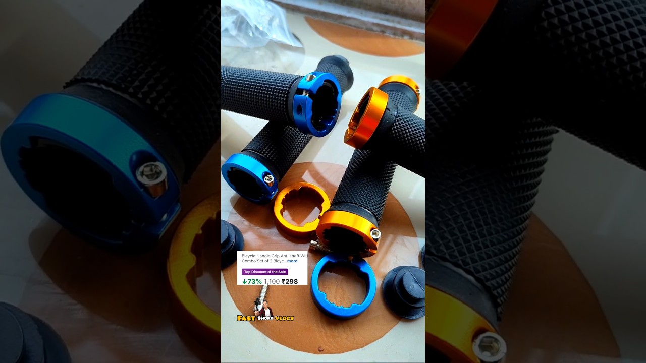 cycle or bike handle alloy grip bar #shorts #mtb #bike