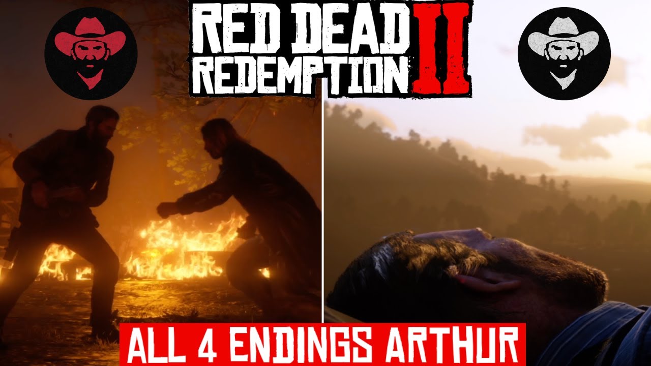 ALL 4 Endings | Red Dead Redemption 2 | High and Low Honor Endings