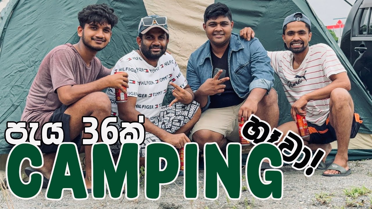 රස්නෙට ගගට පැනලා පැය 36ක් නෑවා | Arakawa River Side Camping (Kawasemi-Gawara) | Camping Vlog - Japan