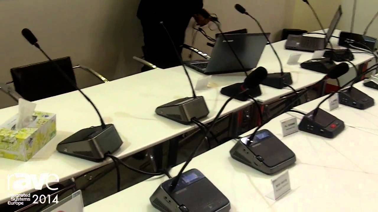 ISE 2014: Gonsin Shows Its Wireless and Wired Microphone Series for Conferencing