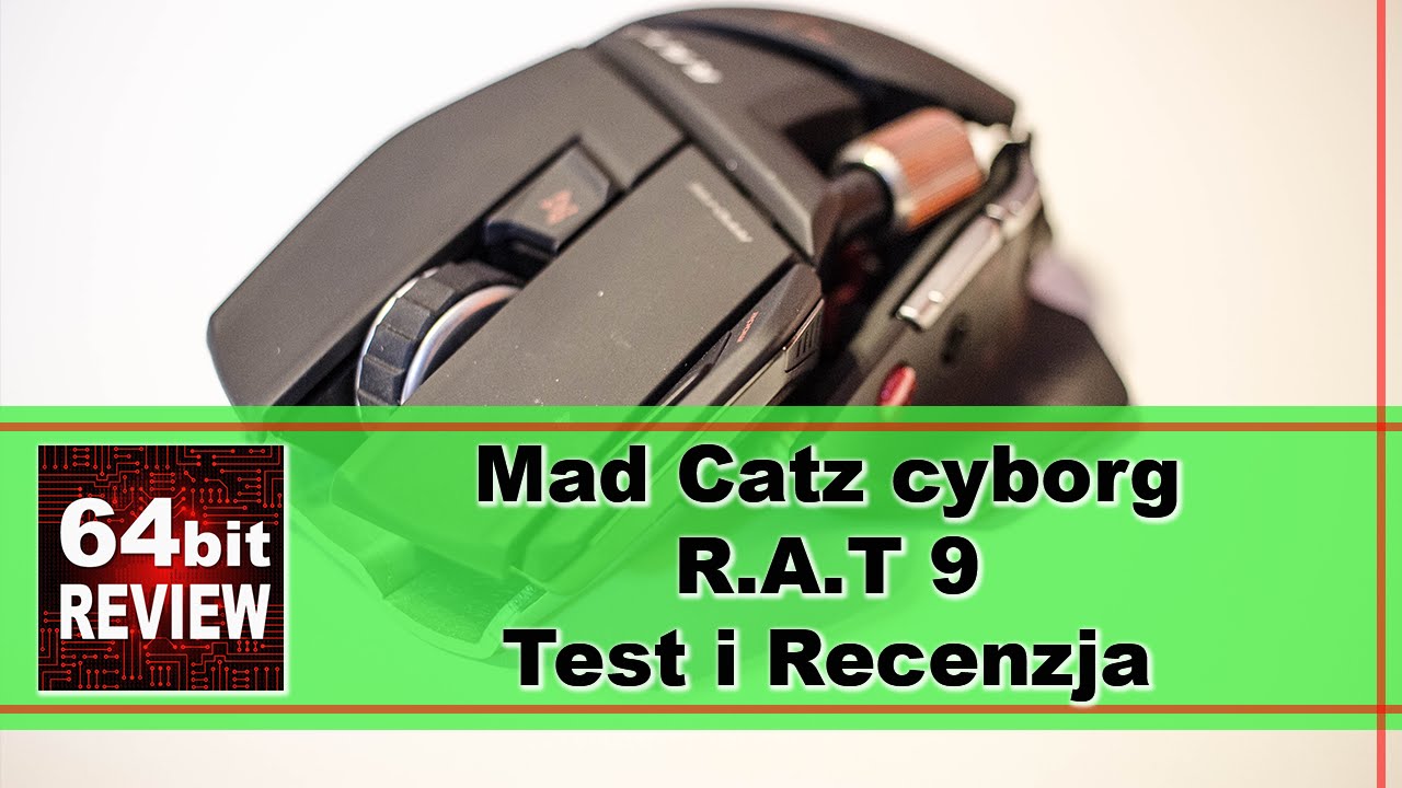 Mad catz cyborg rat 9 test i recenzja