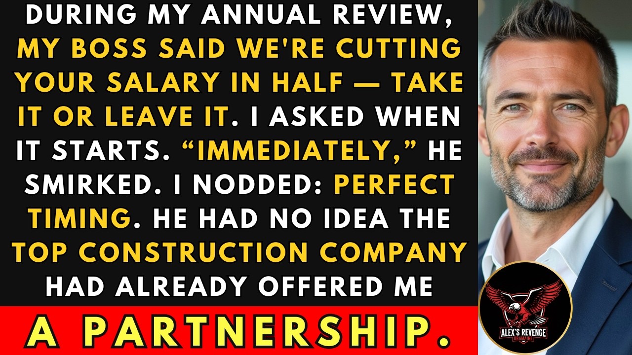 Boss Cut My Salary In Half During Review — Didn't Know I Already Had A Better Offer