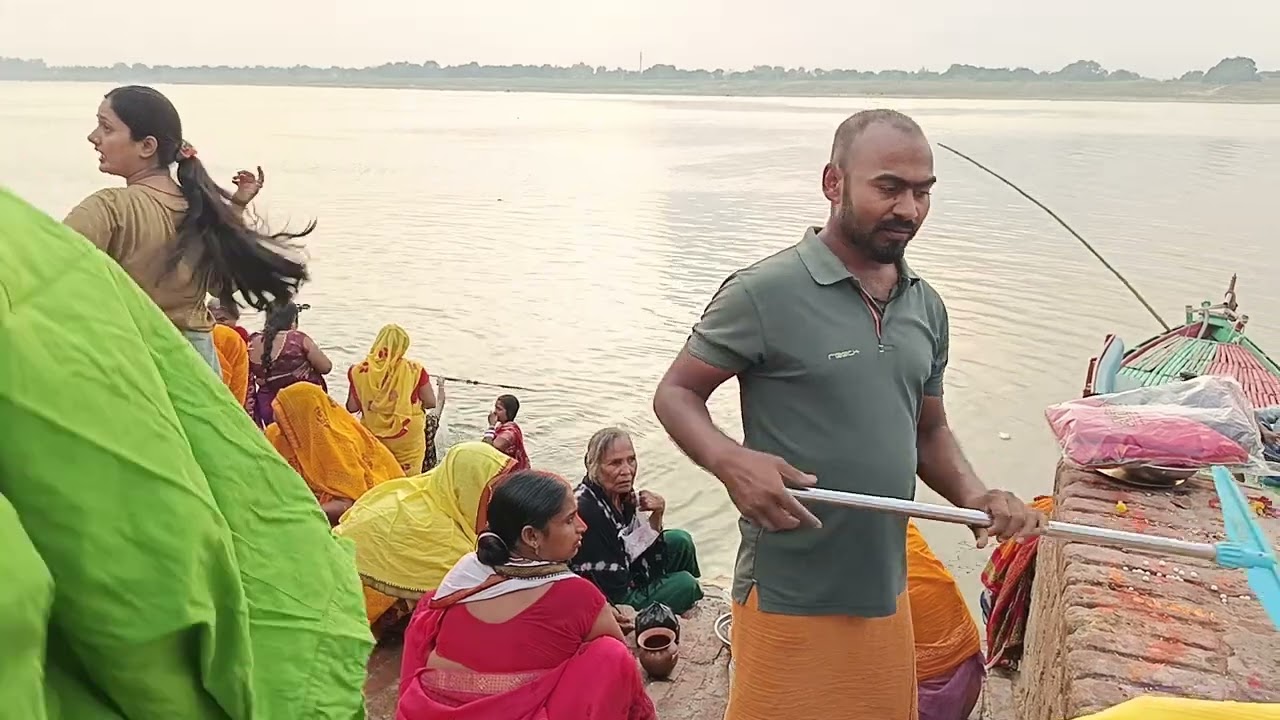गंगा दशहरा के दिन बक्सर नाथ घाट गंगा जी में स्नान सुशीला देवी, पुत्तुल देवी, सुरेन्द्र प्रसाद गुप्त