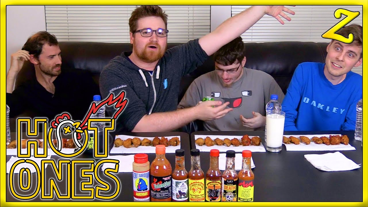 The Hot Ones Challenge! | Ft. YourPalRoss, Castr & Oogapooki!