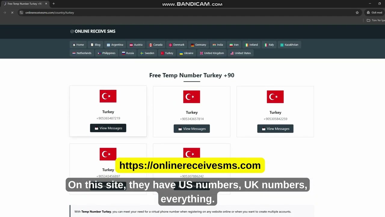 🔥 FREE Phone Number for WhatsApp Verification &ndash; FREE SMS Verification