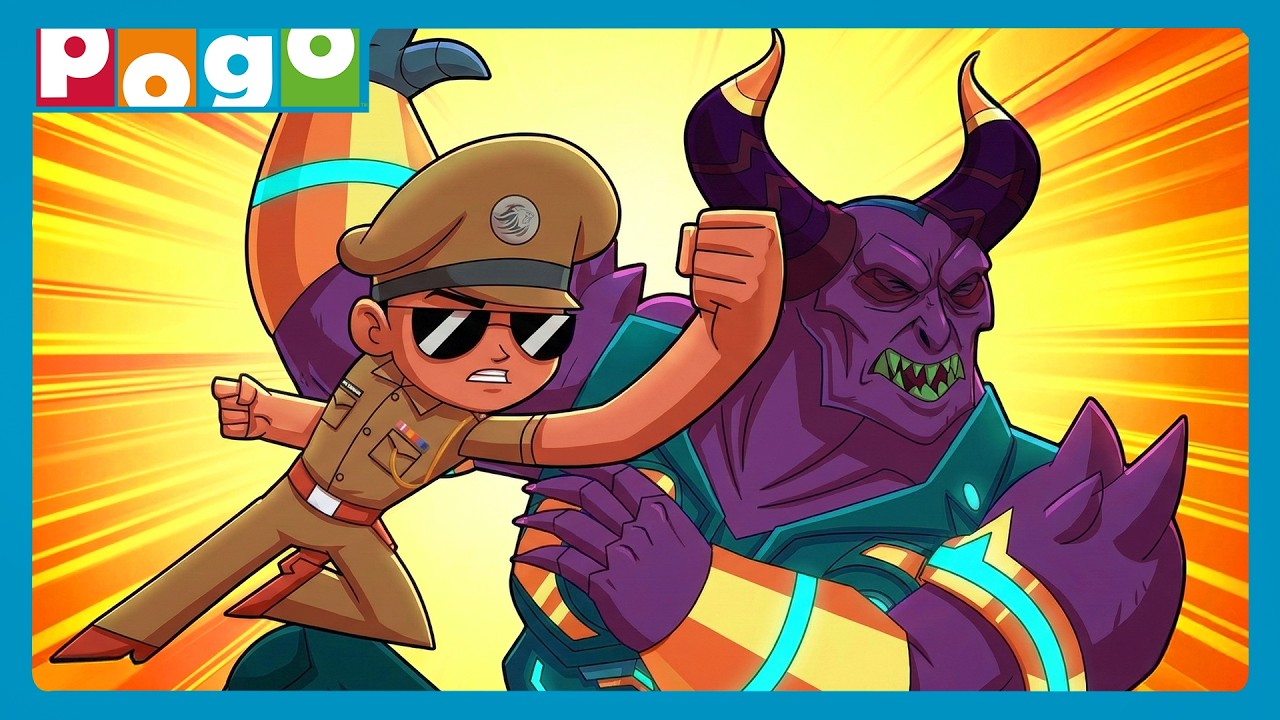Kaun Hai Asli Shaktivan?😈| Little Singham💪🏻| Cartoon For Kids😆​| @PogoChannel​