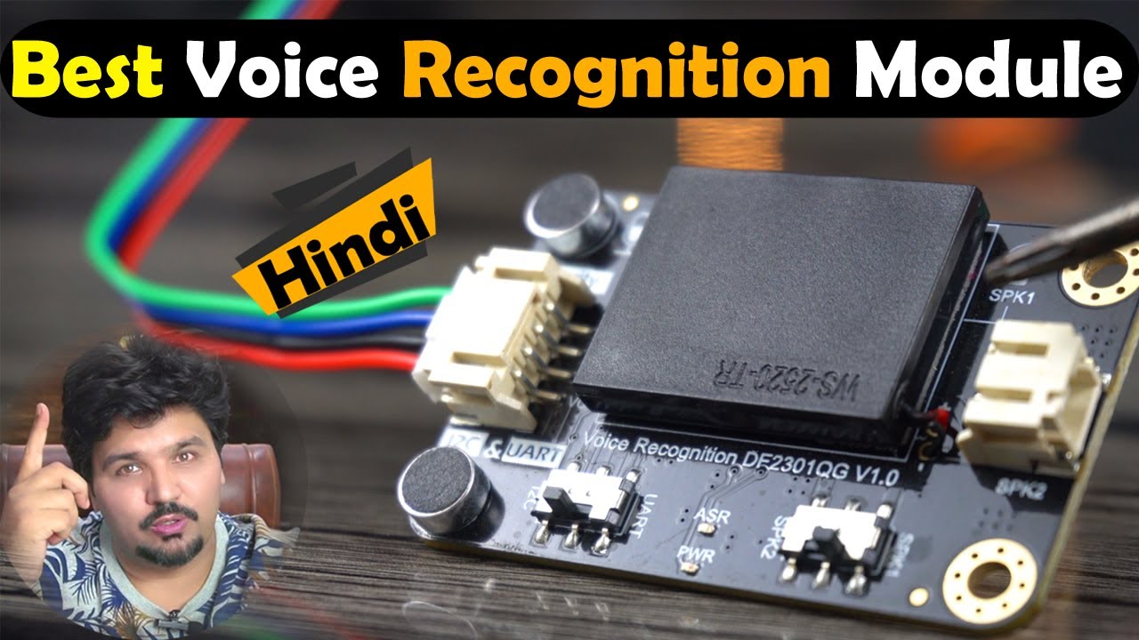 Arduino Voice Recognition Module in Hindi Urdu, DFRobot Offline voice recognition sensor