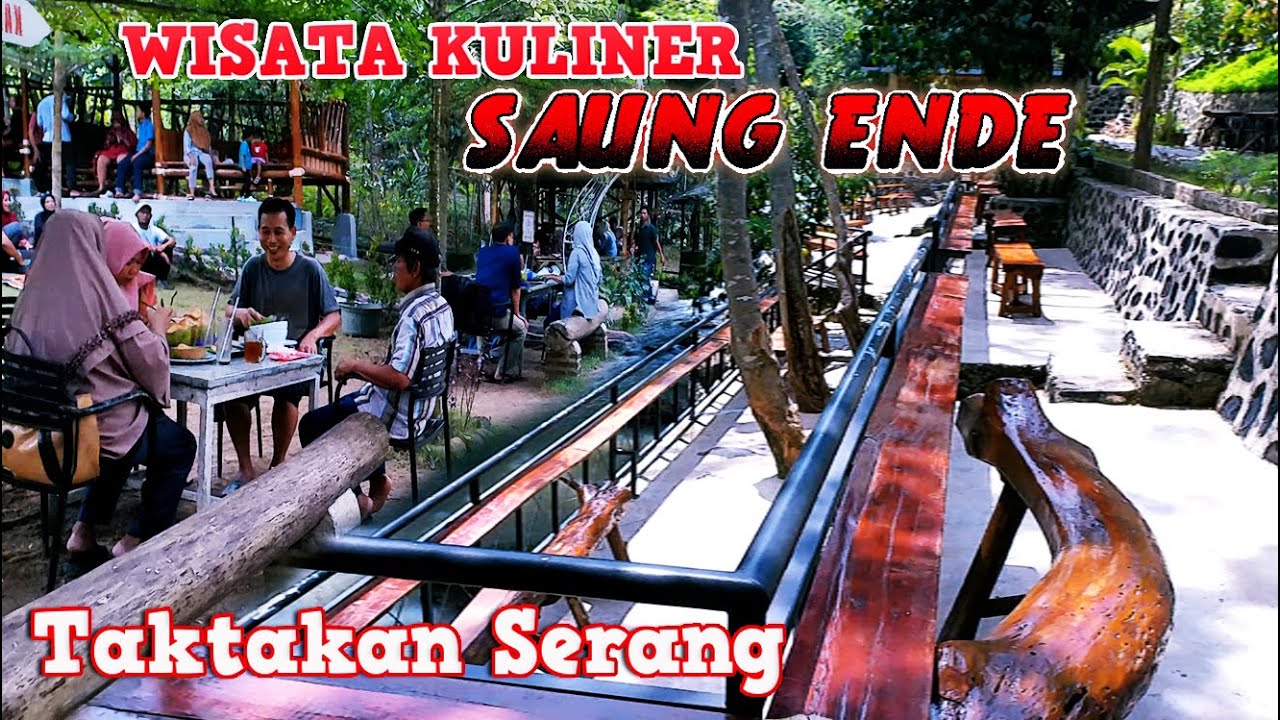 Кулинарный тур по Saung Ende Takakan Serang, кулинария с натуральными оттенками