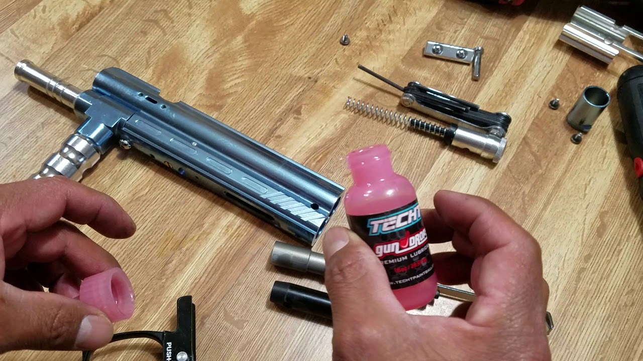 paintball gun  spyder Xtra manteminiento