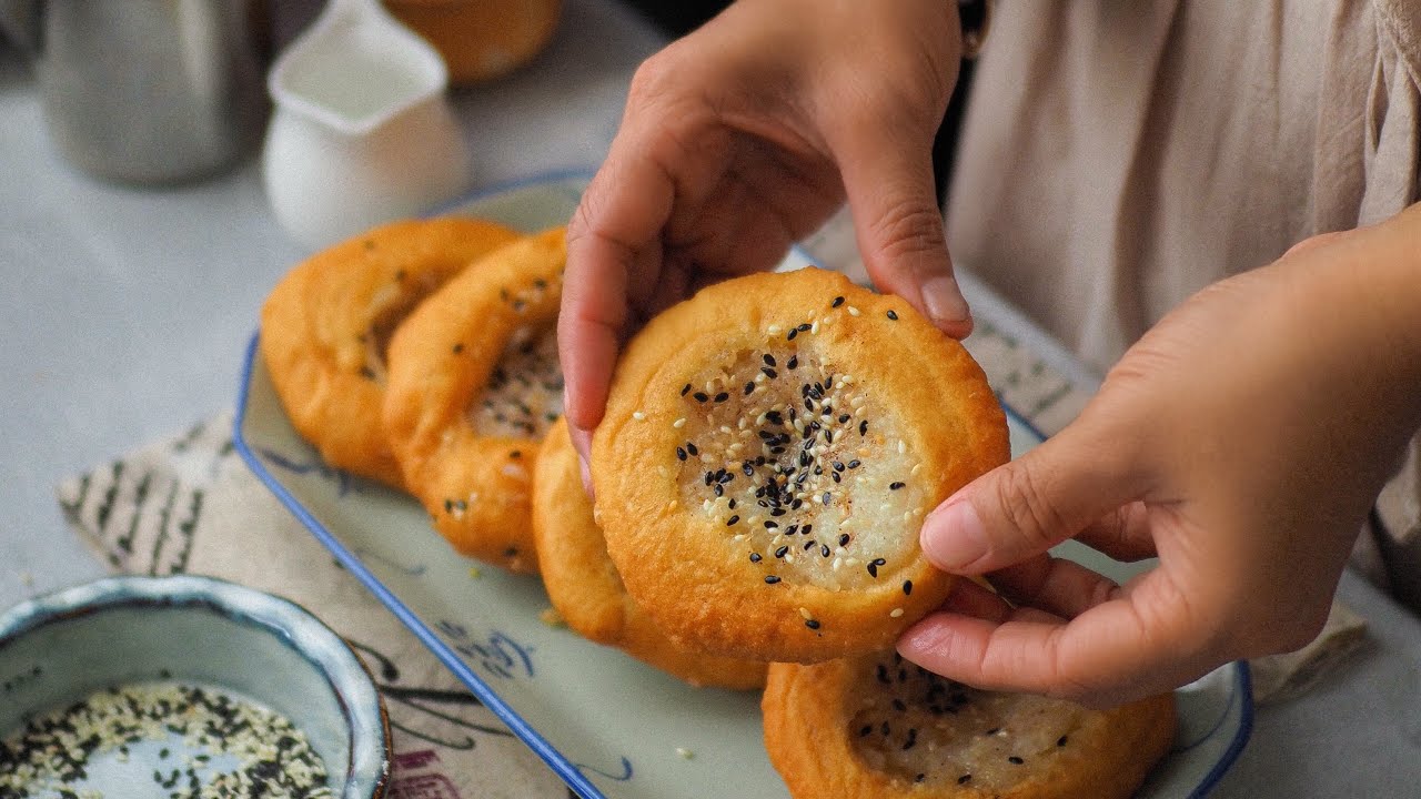 How To Make Chinese Fried Doughnuts W/ Glutinous Rice | Kap Zhong | 糯米夹粽简单食谱 #easyrecipe #doughnut
