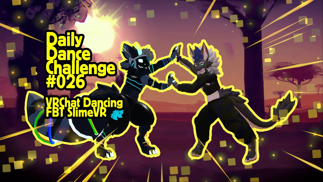 Daily Dance Challenge #026 | SlimeVR Trackers | Just Dance VRChat