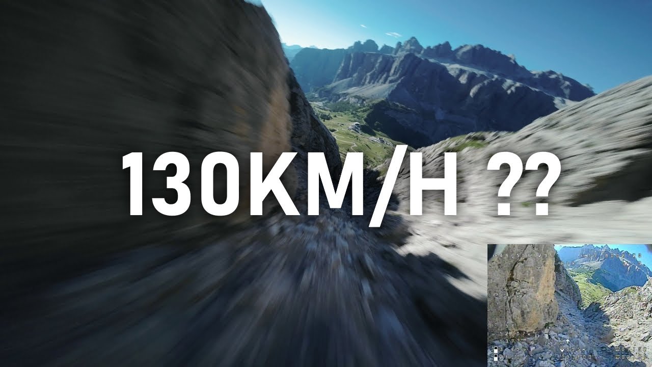 DOLOMITES FPV DRONE HIGH SPEED MOUNTAIN SURFING (UNCUT)