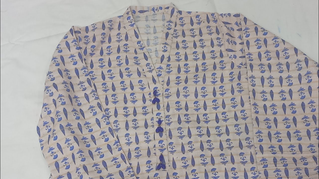 Chinese collar neck design