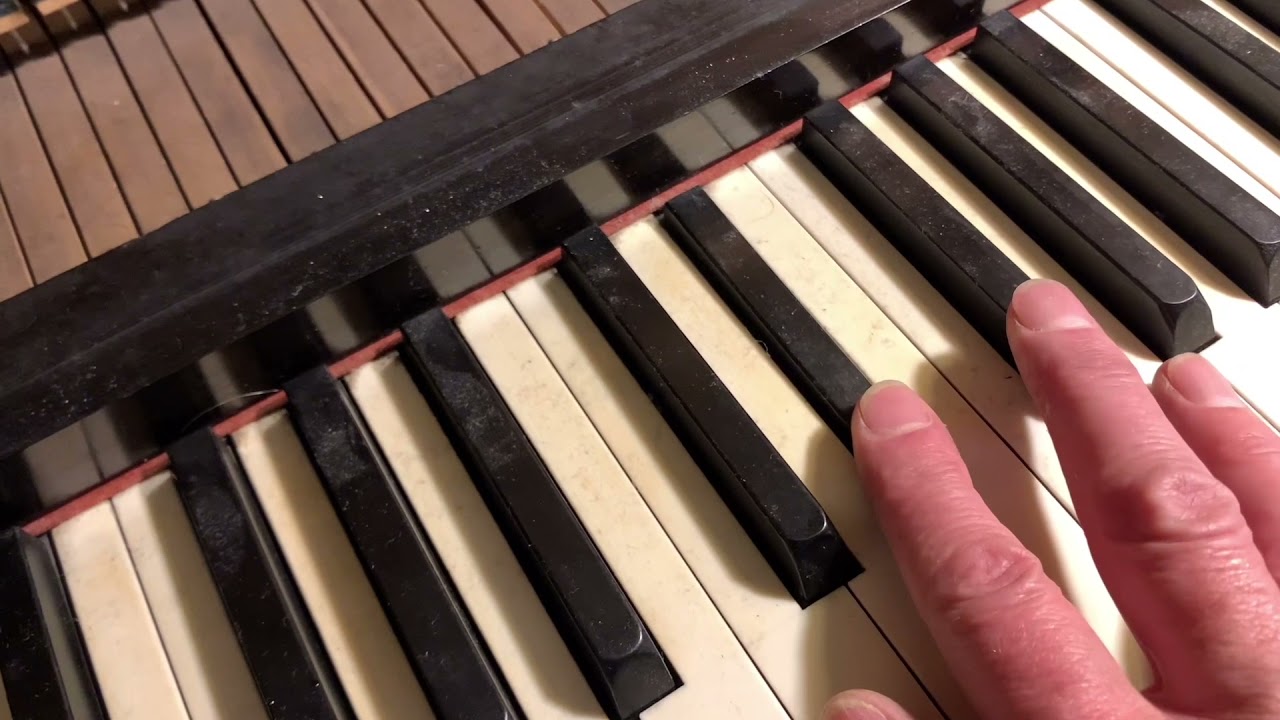 Assessment: Broadwood  "Cottage" upright piano 1876-1880. Wooden frame straight-strung over-damper: